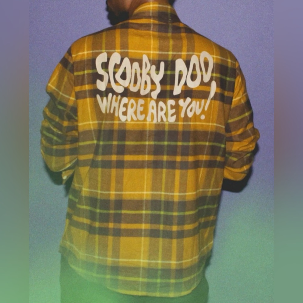 Cakeworthy x Warner Bros Scooby-Doo Where are you? Unisex Flannel